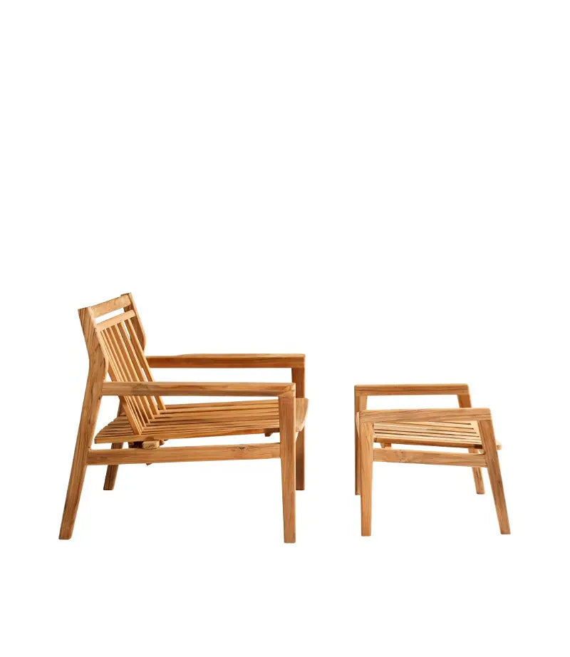 Fdb Møbler M6 Sammen Garden Lounge Chair, Teak