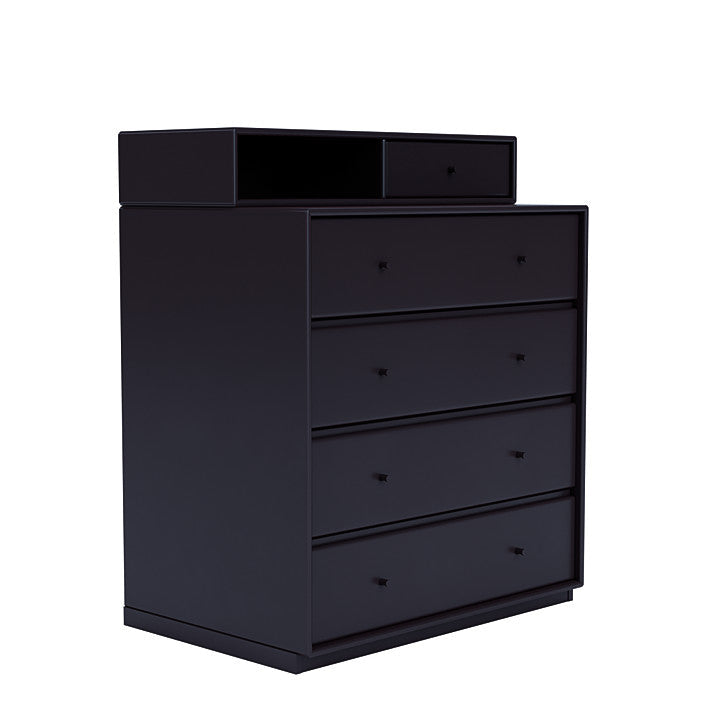 Montana Keep Chest Of Drawers With 3 Cm Plinth, Shadow