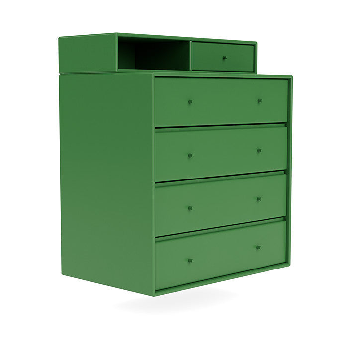 Montana Keep Chest Of Drawers With Suspension Rail, Parsley Green