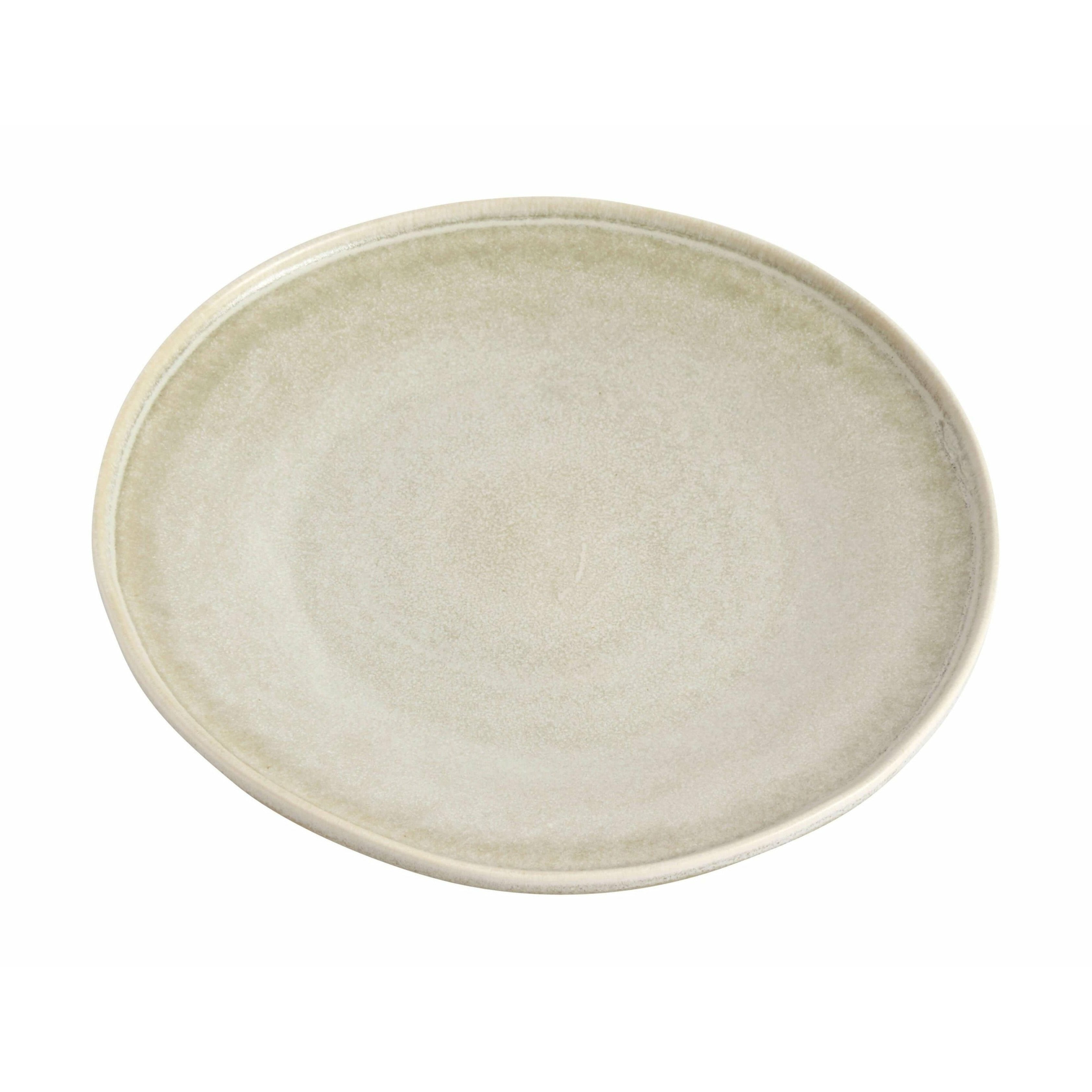 Muubs Ceto Cake Plate Sand, 22cm