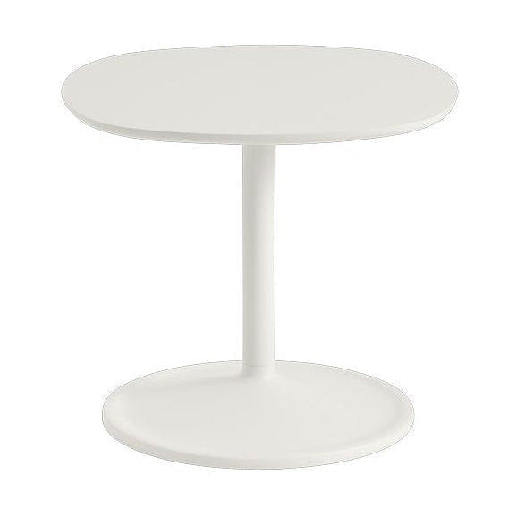 Muuto Soft Side Tables øx H 45x40, Off White Linoleum