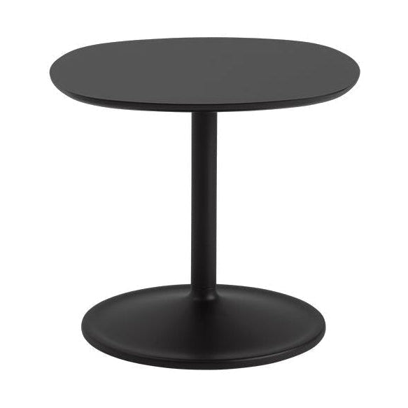 Muuto Soft Side Tables øx H 45x40, Black Nanolaminate