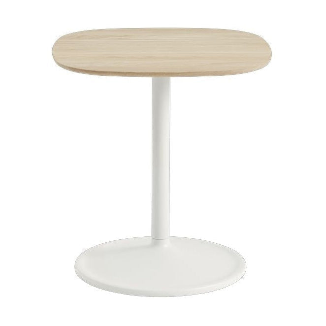 Muuto Soft Side Tables øx H 45x48, Solid Oak/Off White