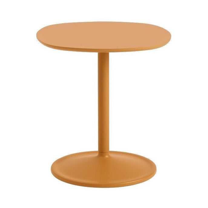 Muuto Soft Side Tables øx H 45x48, Orange Laminate