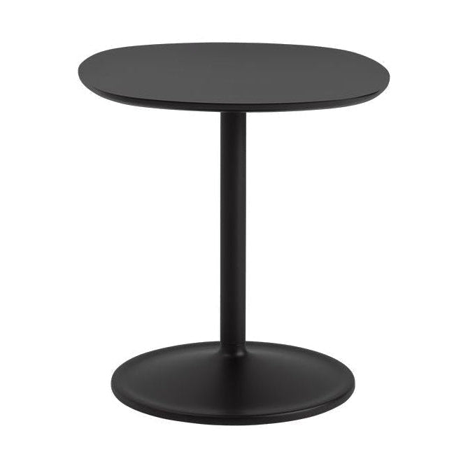 Muuto Soft Side Tables øx H 45x48, Black Nanolaminate