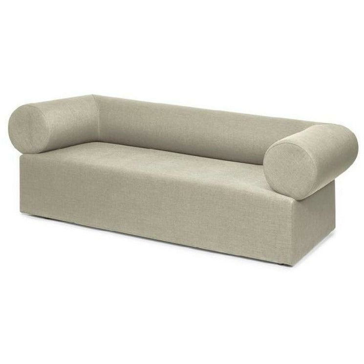 Puik Chester Couch 3 Seater, Silver