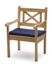 Skagerak Seat Cushion For Skagen Chair, Navy