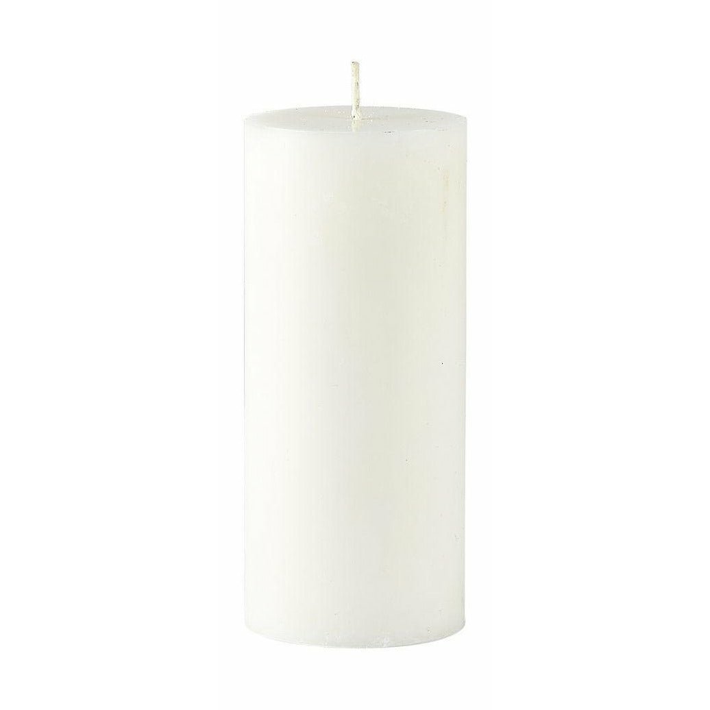 Villa Collection Pillar Candle 14 Cm, White