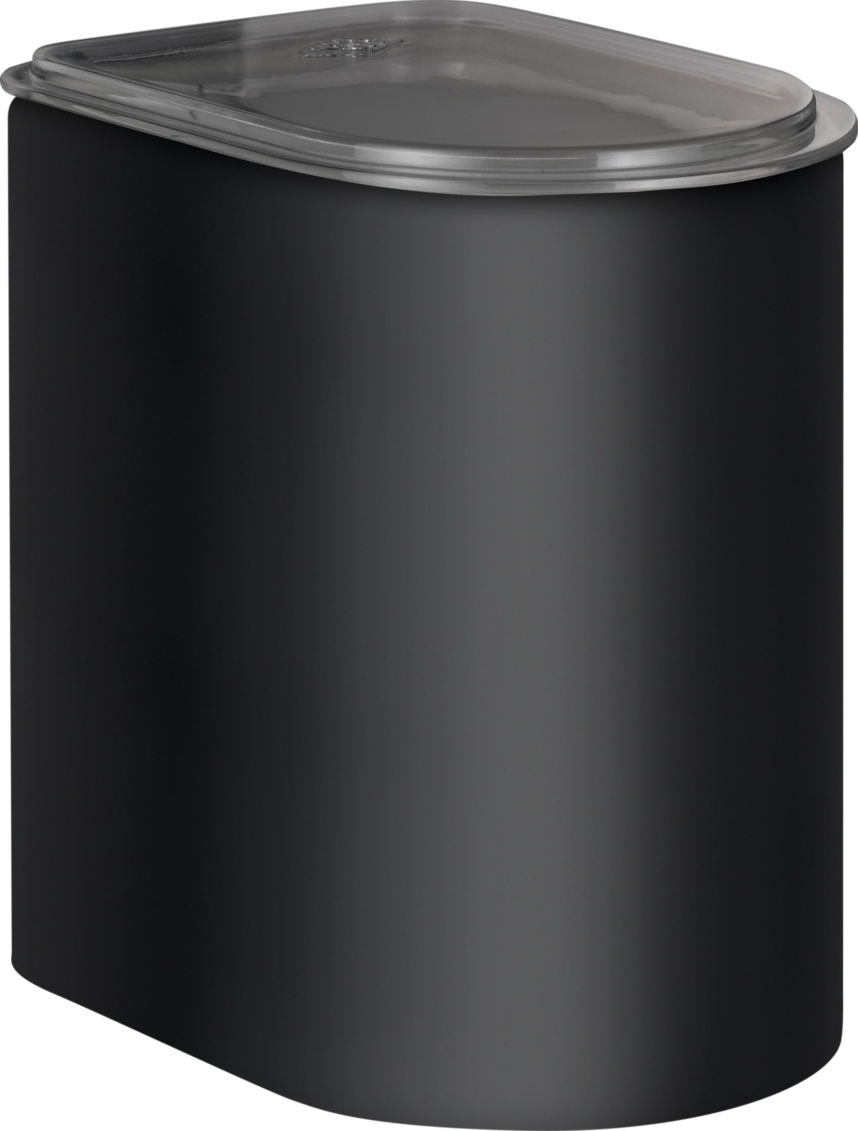 Wesco Canister 2,2 Litre With Acrylic Lid, Black Matt