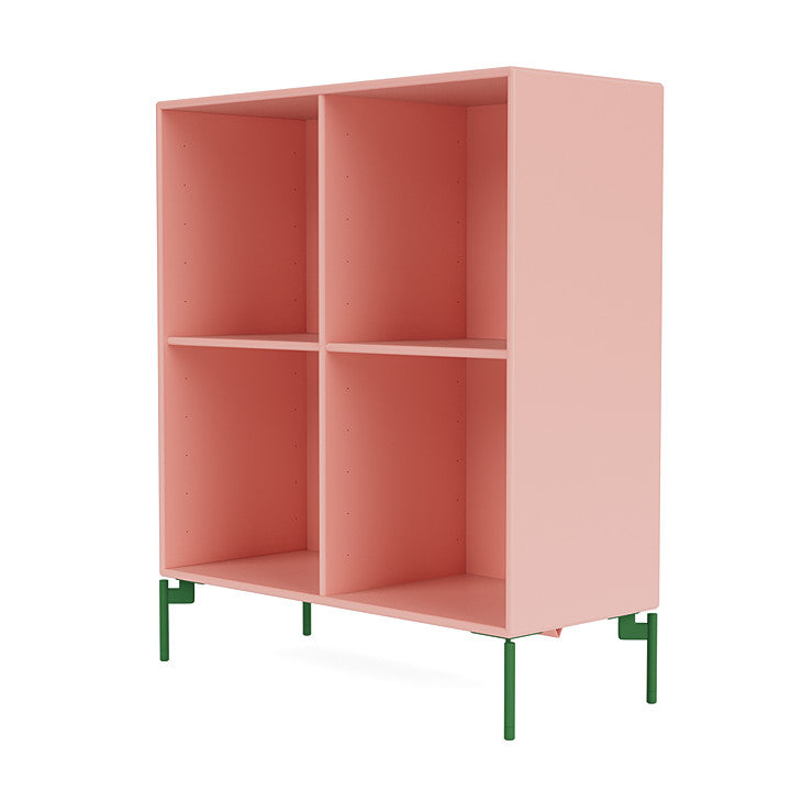 Montana Show Bookcase With Legs, Ruby/Parsley