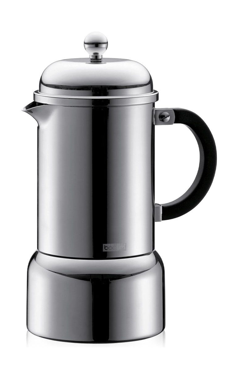 Bodum Chambord Espresso Maker Manual Chrome, 6 Cups