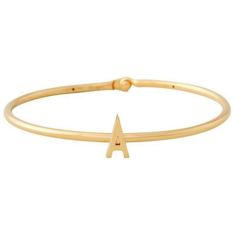 Design Letters My Bangle A Bangle, 18k Gold Plated Silver