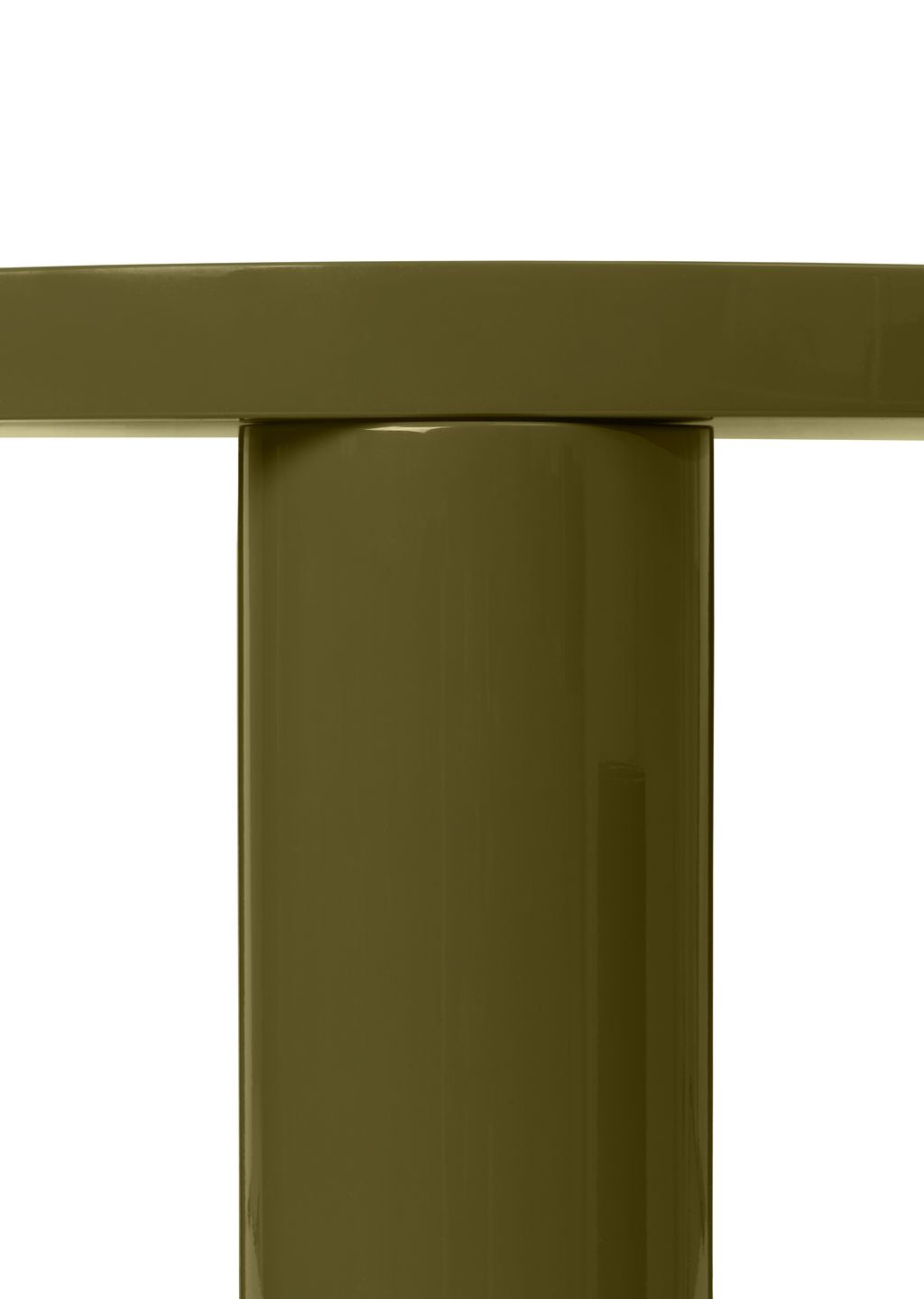 Ferm Living Post Coffee Table Small, Olive
