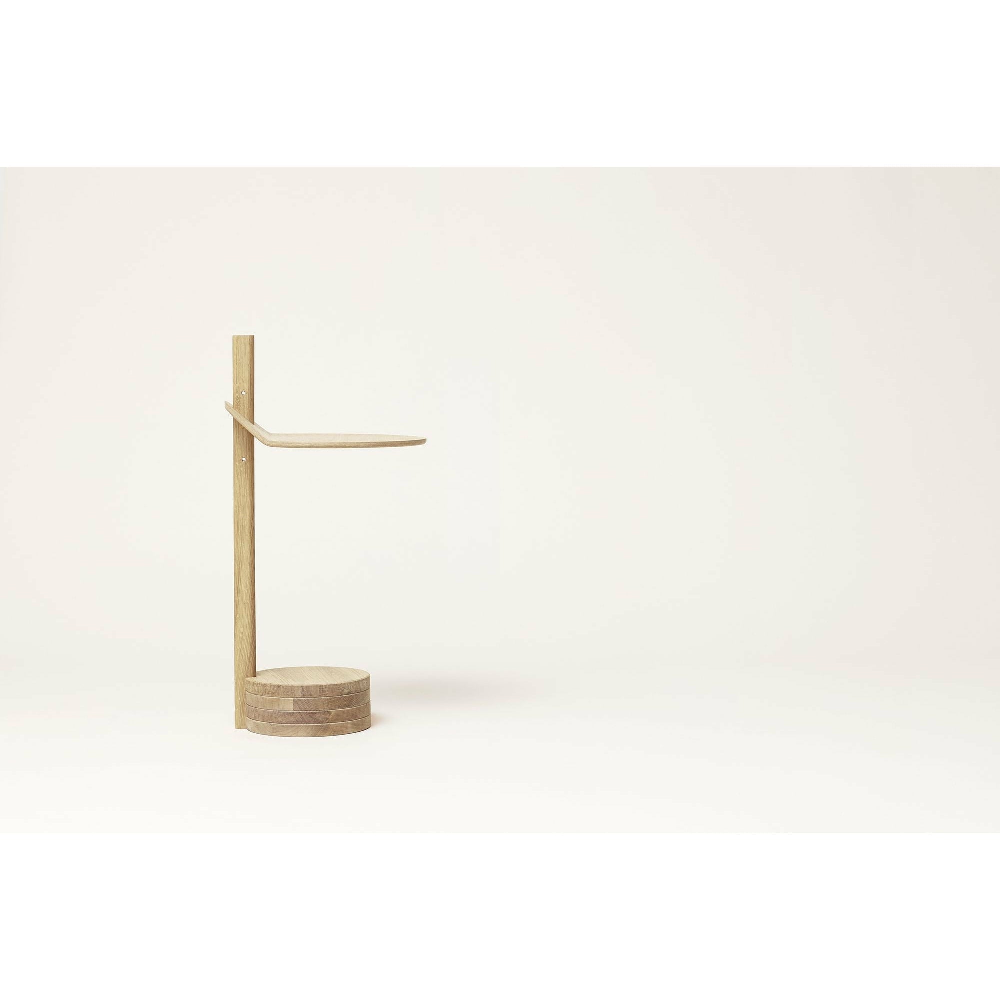 Form & Refine Stilk Side Table. White Oil Oak