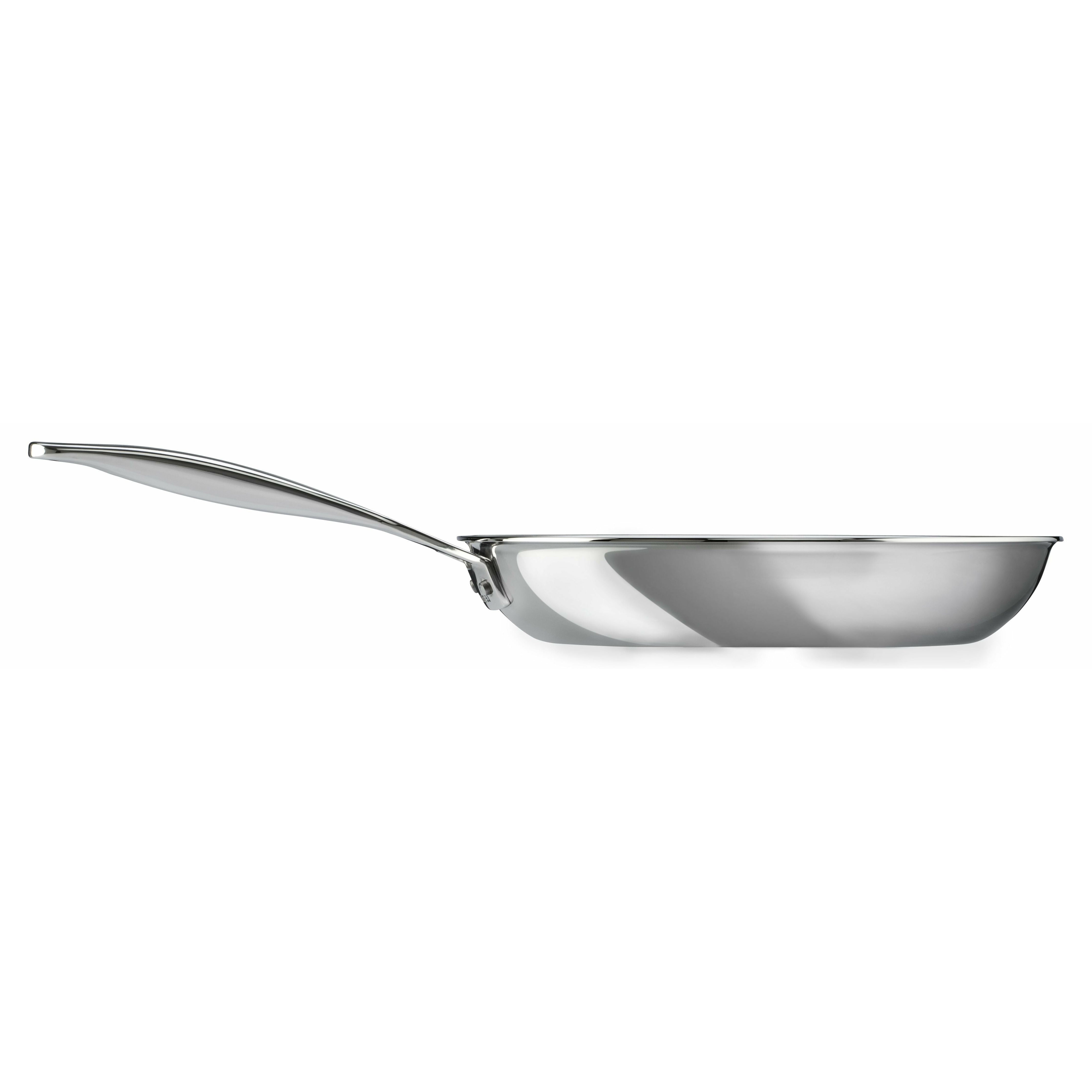 Le Creuset Signature Stainless Steel Uncoated Frying Pan, 30 Cm