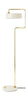 Made By Hand Petite Machine Floor Lamp H: 108, Oyster White