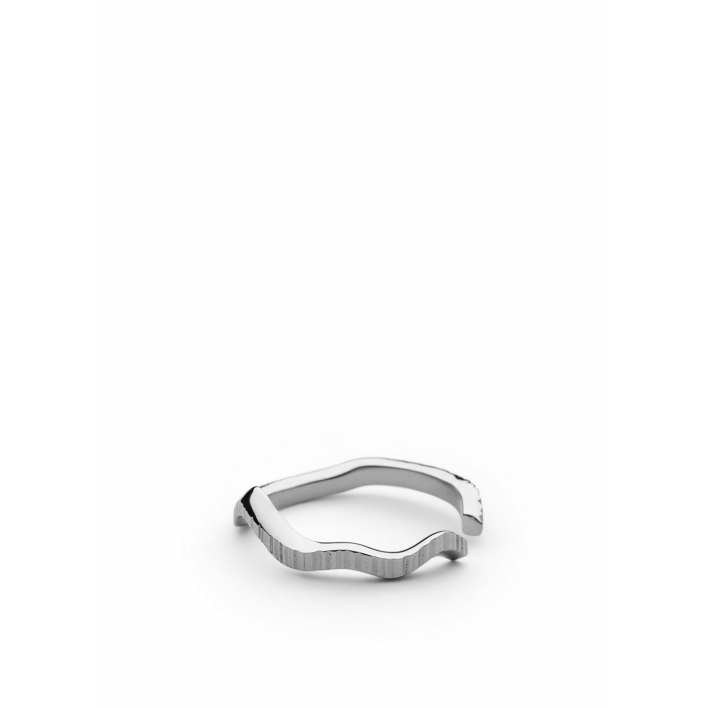 Skultuna Chêne Ring Small Polished Steel, ø1,6 Cm