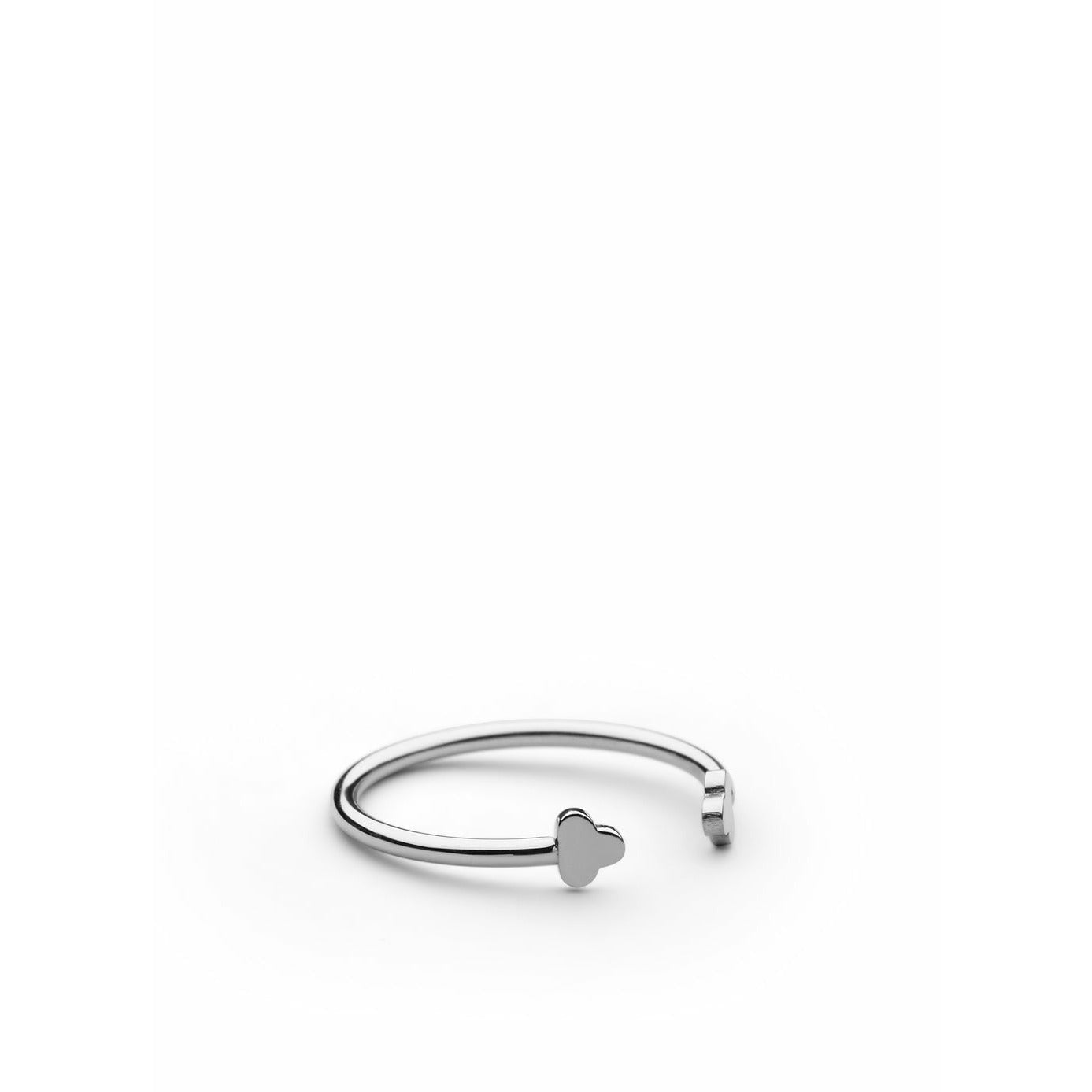 Skultuna Open Key Ring Small Polished Steel, ø1,6 Cm