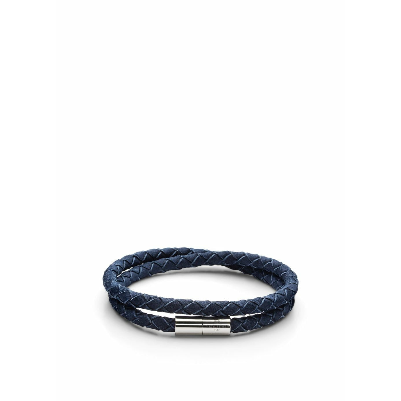 Skultuna The Suede Bracelet Large ø18,5 Cm, Blue