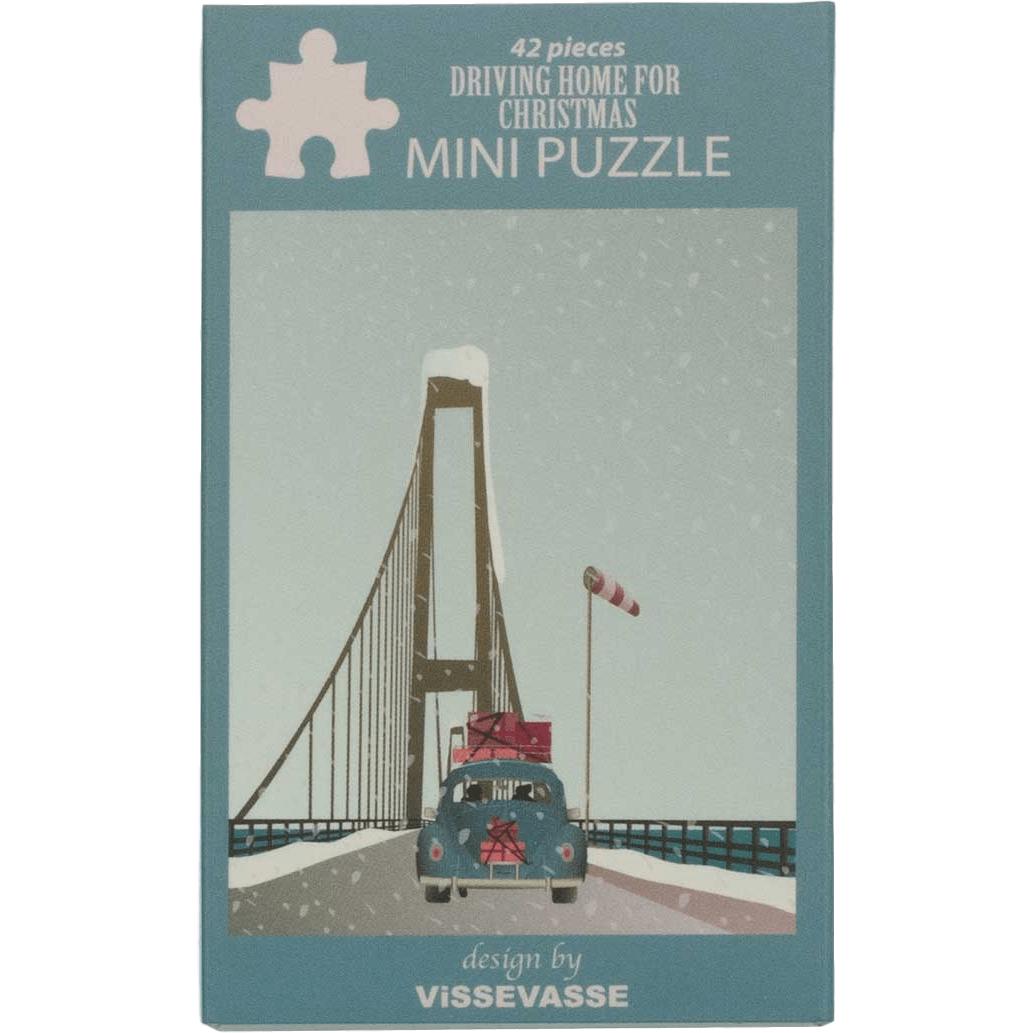 Vissevasse Driving Home For Christmas Mini Puzzle