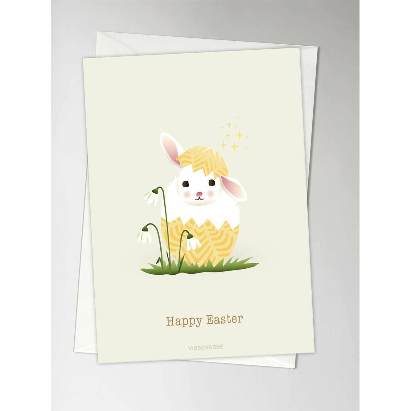 Vissevasse Happy Easter Greeting Card, A6